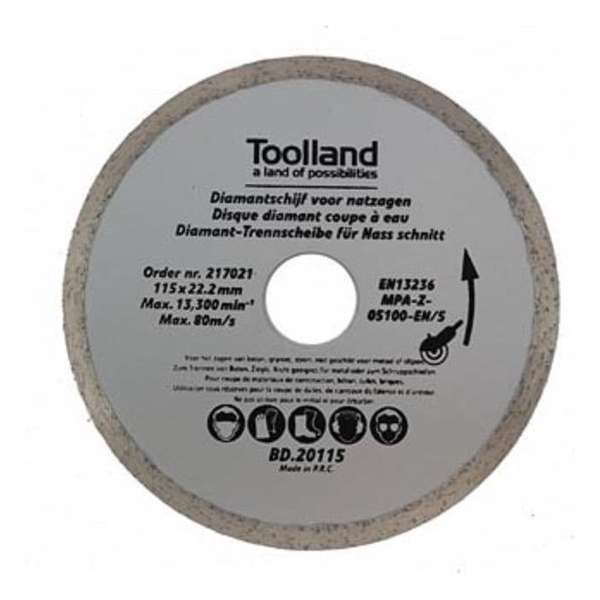 Diamantschijf - 125 Mm - Continu Diamantschijf - 125 Mm - Continu