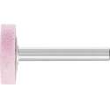 PFERD Stiftsteen - Buiten-ø 25 mm - Breedte 6 mm - Stift-ø 6 mm - Stiftlengte 40 mm - Korrel 80 - ZY 2506 6 AR 80 O5V STEEL EDGE