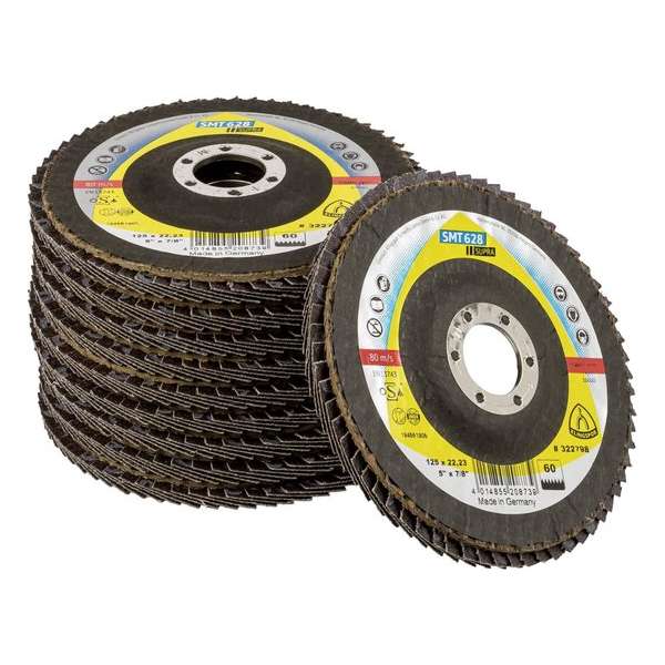 1x10 Klingspor SMT 628 Supra 125 korrel 60 vlak 1x10 Klingspor SMT 628 Supra 125 korrel 60 vlak