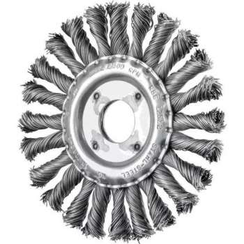 PFERD Ronde borstel, getordeerd - Buiten-ø 125 mm - Belegbreedte 12 mm - Beleglengte 28 mm - RBG 12512/22,2 CT ST 0,50