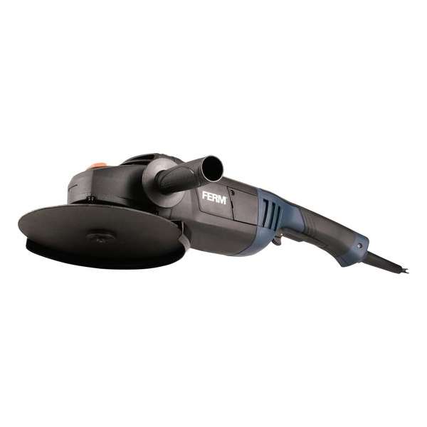 FERM Haakse Slijper – 2500W – Ø230MM – Soft grip – Veiligheidsschakelaar – Incl. zijhandgreep