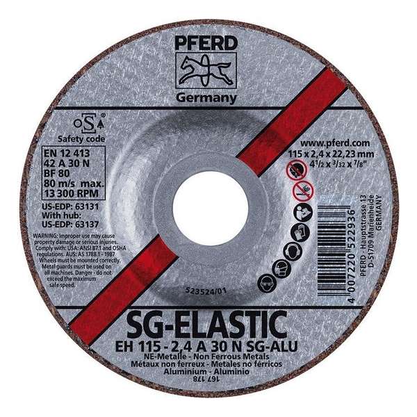 Doorslijpschijf A30NSG al178x1,6mm recht Pferd Doorslijpschijf A30NSG al178x1,6mm recht Pferd