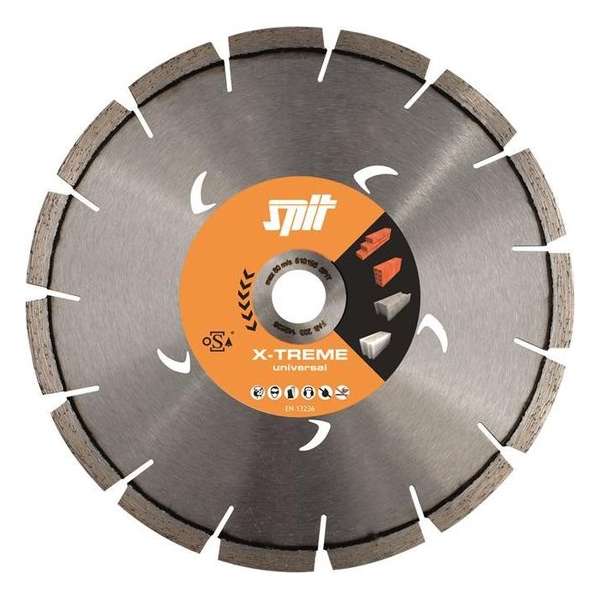 Spit diamantblad Xtreme universal dia140/22.2mm Spit diamantblad Xtreme universal dia140/22.2mm