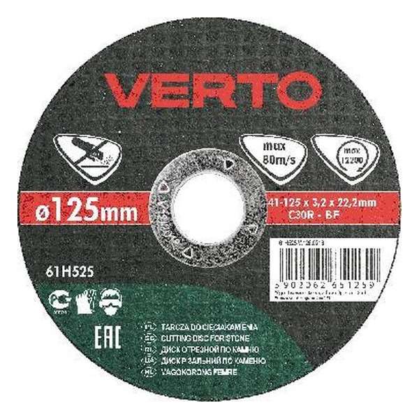 Doorslijpschijf Steen 125x22,2x3,2mm EN12413, 41 C30-R-BF Doorslijpschijf Steen 125x22,2x3,2mm EN12413, 41 C30-R-BF