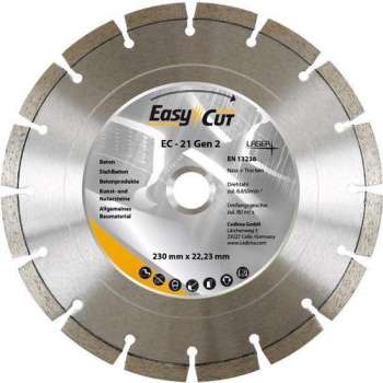 Dia. doorslijpschijf EC- 21 180x2,3x12x22,23mm Cedima