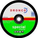 Dronco Doorslijpschijf staal Vlak AS30S special