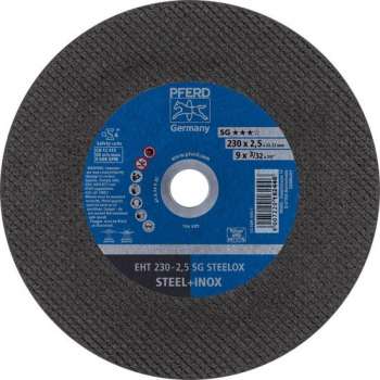 Pferd EHT 230-2,5 SG STEELOX Doorslijpschijf - Inox - 230x22,23mm - K24