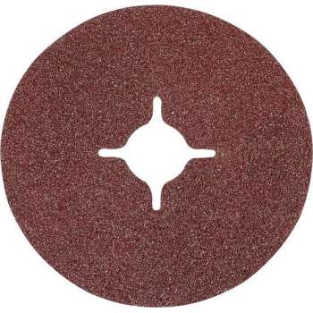 Silverline 583260 Schuurschijf - Vezel - K60 - 115 x 22,23mm (10st)