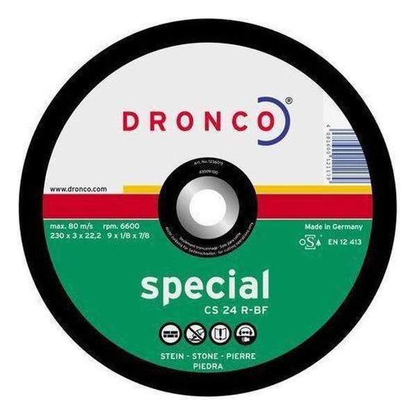 Dronco Slijpschijf - 115 mm Kom Steen Superflex Dronco Slijpschijf - 115 mm Kom Steen Superflex
