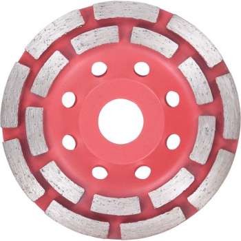 vidaXL Diamantslijpwiel met dubbele rij 115 mm  VDXL_143249