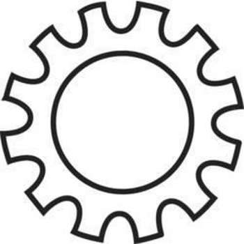 TOOLCRAFT 815292 Tandveerringen Binnendiameter: 2.2 mm M2 Staal Verzinkt 100 stuk(s)