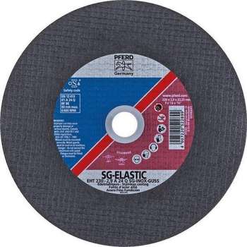 Doorslijpschijf A24 QSG, recht 230x2,9mm