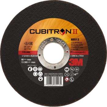 3M™ Cubitron™ II doorslijpschijf T41, 115 x 1,6 mm