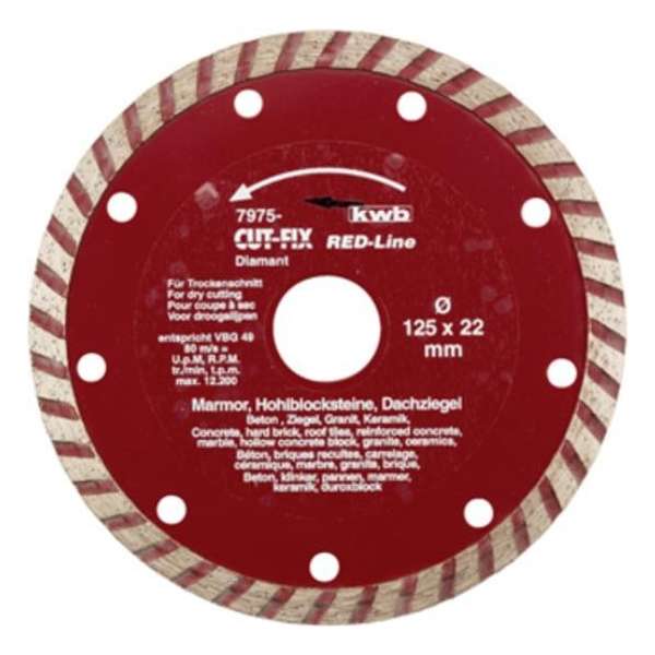 KWB Diamantschijf - 125 Red Line 7975-40