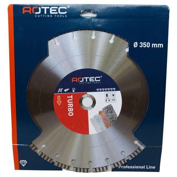 Diamant zaagblad TURBO ø350xø25,4 Diamant zaagblad TURBO ø350xø25,4