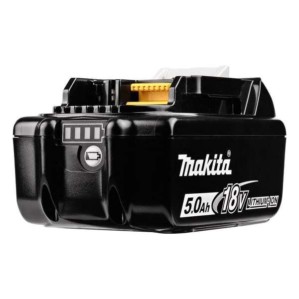 Makita accu BL1850B 5,0 Ah LED indicatie Li-ion 18V Makita accu BL1850B 5,0 Ah LED indicatie Li-ion 18V
