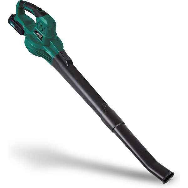 VONROC accu bladblazer – VPower 20V – 2 standen – Max. blaassnelheid 190km/u – Incl. 2x 2.0Ah accu en sneloplader VONROC accu bladblazer – VPower 20V – 2 standen – Max. blaassnelheid 190km/u – Incl. 2x 2.0Ah accu en sneloplader
