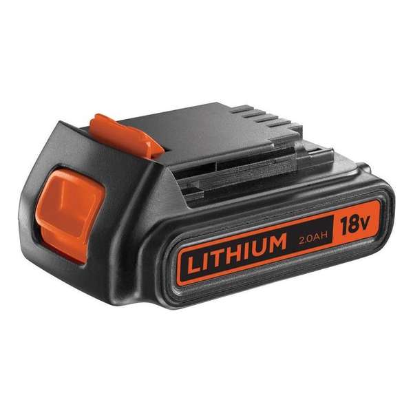 BLACK+DECKER Lithium ion schuifaccu 18V. 2.0Ah | BL2018-XJ BLACK+DECKER Lithium ion schuifaccu 18V. 2.0Ah | BL2018-XJ