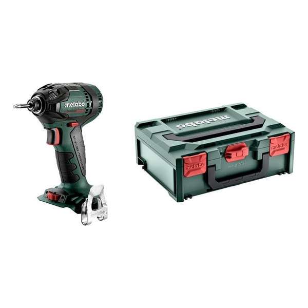 Metabo SSD 18 LTX 200 BL 18V Li-Ion accu slagschroevendraaier body in Metaloc - koolborstelloos Metabo SSD 18 LTX 200 BL 18V Li-Ion accu slagschroevendraaier body in Metaloc - koolborstelloos