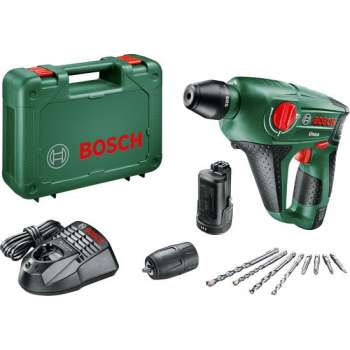 Bosch Uneo 12 LI-2 Accuboorhamer - Met 1x 12V accu en lader