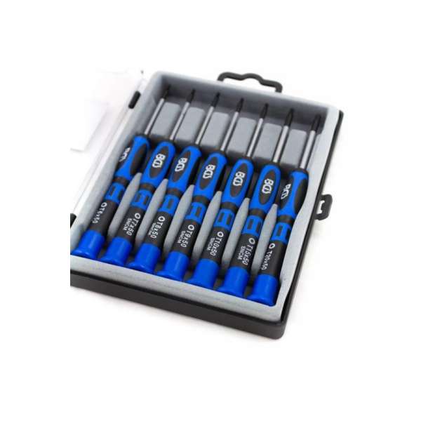 Mini Torx Schroevendraaierset -7-delig - Met Opbergcase BGS 7967 Mini Torx Schroevendraaierset -7-delig - Met Opbergcase BGS 7967