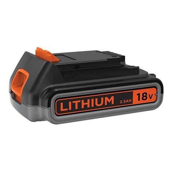 BLACK+DECKER BL2518-XJ Accu - 18V - 2,5Ah Lithium-Ion BLACK+DECKER BL2518-XJ Accu - 18V - 2,5Ah Lithium-Ion