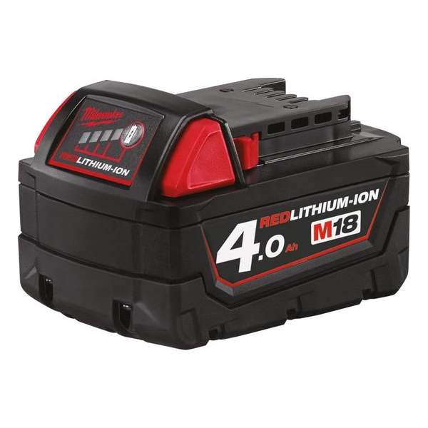 Milwaukee M18 B4 18V Li-Ion accu, 4.0Ah Milwaukee M18 B4 18V Li-Ion accu, 4.0Ah