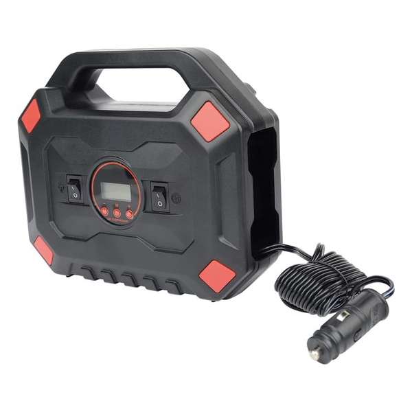 Compacte compressor - compressor - 12 V - Brüder Mannesmann - 7,6 Bar Compacte compressor - compressor - 12 V - Brüder Mannesmann - 7,6 Bar