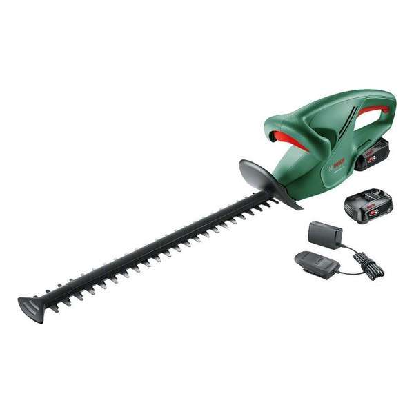 EasyHedgeCut 18-45 | Accu heggenschaar | 45 cm | Incl. accu's & lader EasyHedgeCut 18-45 | Accu heggenschaar | 45 cm | Incl. accu's & lader