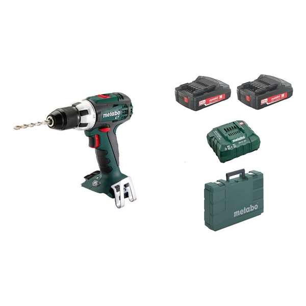 Metabo SB 18 LT Accu Klopboormachine 18V 2.0Ah in Koffer Metabo SB 18 LT Accu Klopboormachine 18V 2.0Ah in Koffer