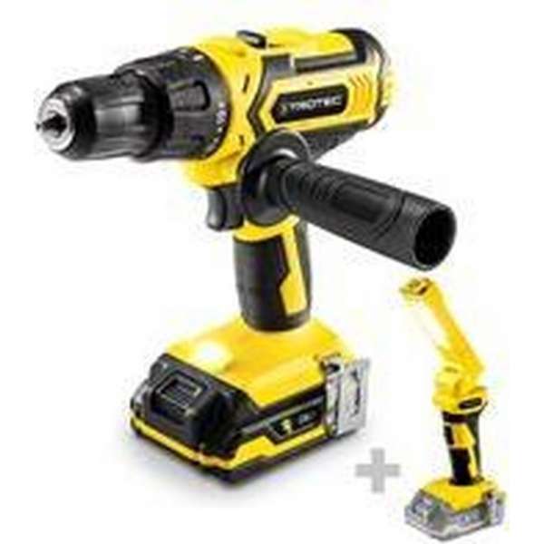 TROTEC Accu klopboor-/schroefmachine PHDS 11-20V & Accu werklamp PWLS 10 (zonder accu) TROTEC Accu klopboor-/schroefmachine PHDS 11-20V & Accu werklamp PWLS 10 (zonder accu)