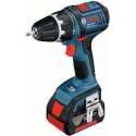GSR 18 V-Li Professional + GLI PortaLED 136 | 18v 4.0Ah Li-ion