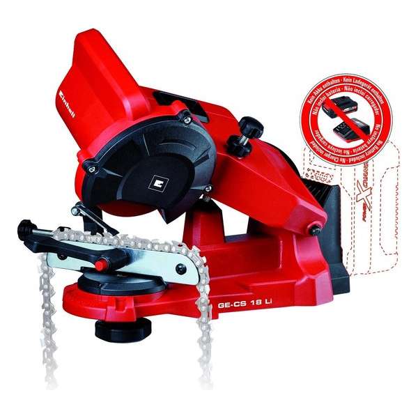 EINHELL Accu Kettingslijper GE-CS 18 Li Solo - Power-X-Change - 18 V - Ø23xØ108x3,2 mm - Zonder accu & lader EINHELL Accu Kettingslijper GE-CS 18 Li Solo - Power-X-Change - 18 V - Ø23xØ108x3,2 mm - Zonder accu & lader