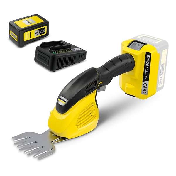 Kärcher Accu Grasschaar GSH 18-20 inclusief starterpack oplader & Accu 18/50 - 18 Volt Kärcher Accu Grasschaar GSH 18-20 inclusief starterpack oplader & Accu 18/50 - 18 Volt