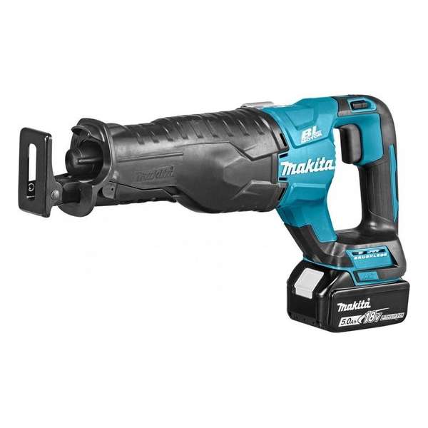 Makita DJR187RT 18V Li-Ion accu reciprozaag set (1x 5.0Ah accu) - snelwissel - variabel - koolborstelloos Makita DJR187RT 18V Li-Ion accu reciprozaag set (1x 5.0Ah accu) - snelwissel - variabel - koolborstelloos