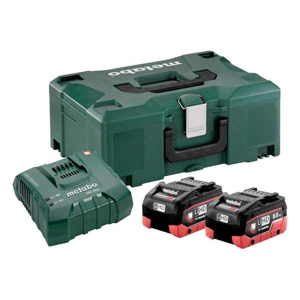 Metabo Accuset 18Vhd 2X8A+Ascultra Mloc Metabo Accuset 18Vhd 2X8A+Ascultra Mloc