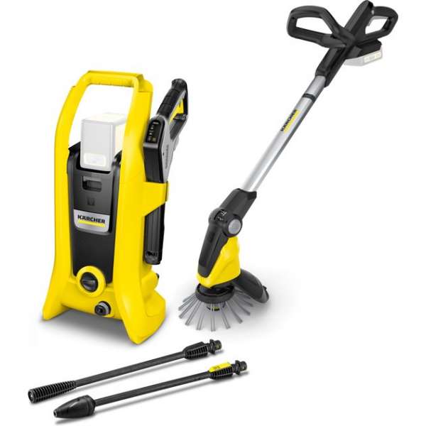Hogedrukreiniger K 2 Battery met Weed Remover WRE18-55 - Exclusief Accu en lader Hogedrukreiniger K 2 Battery met Weed Remover WRE18-55 - Exclusief Accu en lader