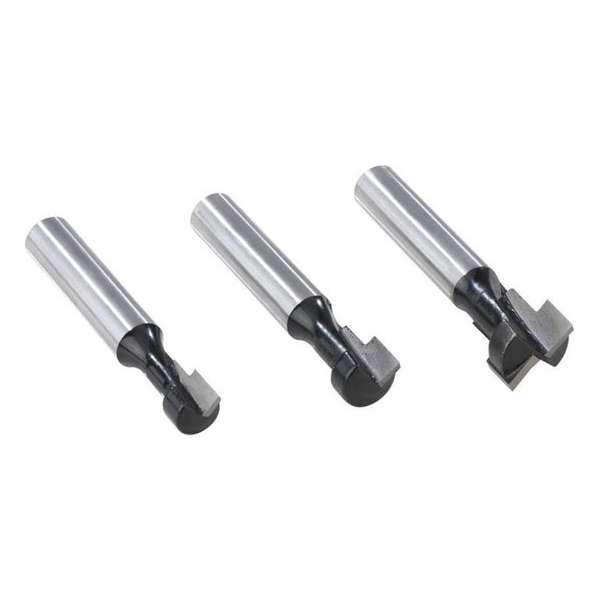 Westfalia T-gleuf T-freesset 3 stuks Westfalia T-gleuf T-freesset 3 stuks