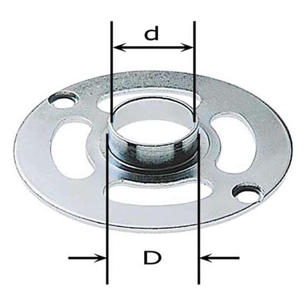 Festool 486033 KR-D 30/OF 900 Kopieerring voor OF 900, OF 1000, OF 1010, KF Festool 486033 KR-D 30/OF 900 Kopieerring voor OF 900, OF 1000, OF 1010, KF