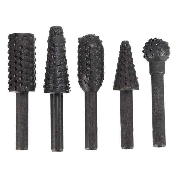 Houtfrezen - freesset 5 stuks - houtrot - houtrotfrees Houtfrezen - freesset 5 stuks - houtrot - houtrotfrees