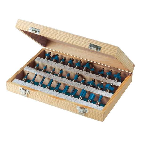 Silverline 30-delige Frees set Silverline 30-delige Frees set