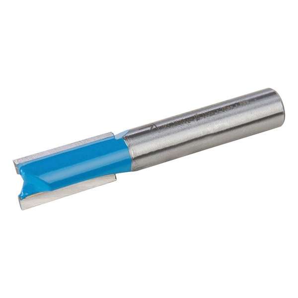 Silverline 8 mm rechte metrische groeffrees 10 x 20 mm Silverline 8 mm rechte metrische groeffrees 10 x 20 mm