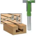 DW4Trading® T-slot hout groeffrees 8x32x6mm schacht 8 mm