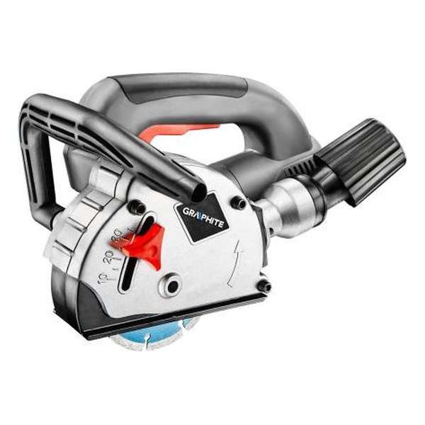Muurfrees Sleuvenfrees Voegenfrees 1320 Watt 125 mm - GRAPHITE Muurfrees Sleuvenfrees Voegenfrees 1320 Watt 125 mm - GRAPHITE