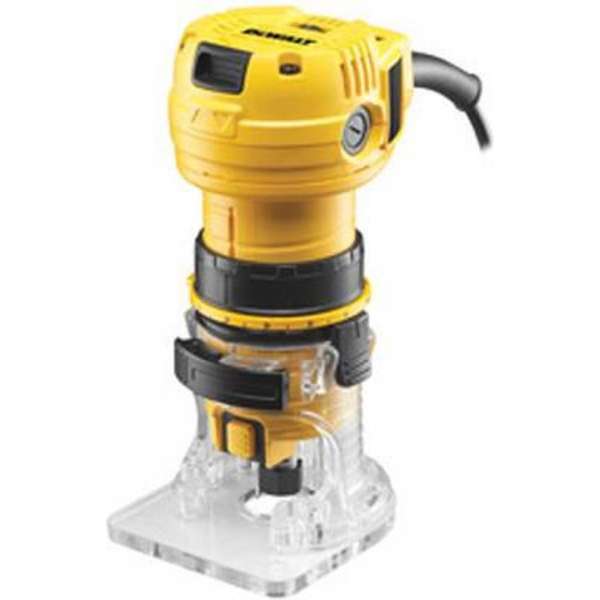 Dewalt DWE6005 kantenfrees - 590W - 6mm Dewalt DWE6005 kantenfrees - 590W - 6mm