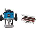 Silverline 1500 W bovenfrees 1/2  MET Silverline 24-delige 1/4 TCT Frees bit set