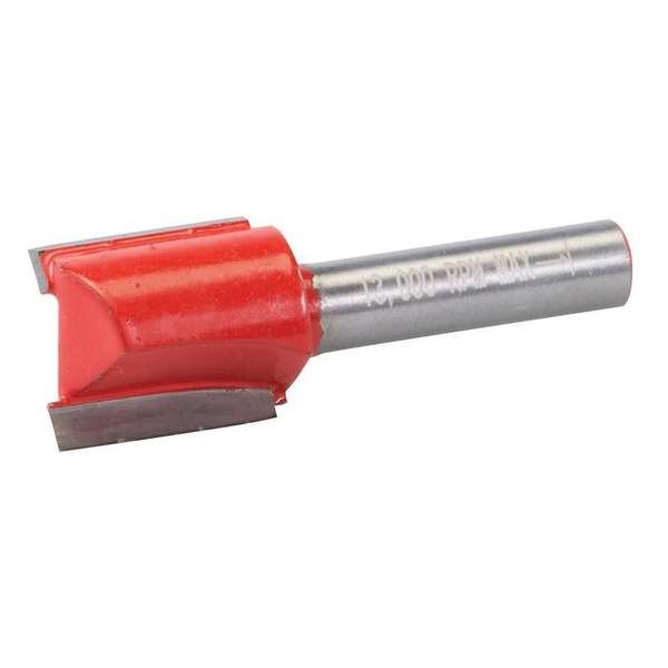 Silverline 8 mm rechte metrische groeffrees 18 x 20 mm