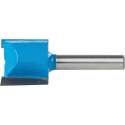Silverline Rechte Metrische Groeffrees 1/4 Inch - (20 x 20 mm.)