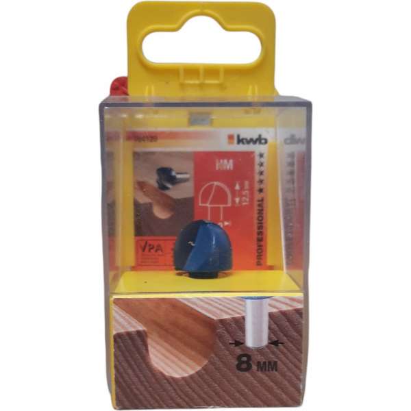 KWB Bovenfrees Holprofielfrees Hout Holfrees Houtfrezen Profiel Halfrond KWB Bovenfrees Holprofielfrees Hout Holfrees Houtfrezen Profiel Halfrond