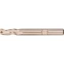 3-snijder-frees Type N, inzetbaar voor het frezen spiegleuven HSS-E DIN 844 12,00mm